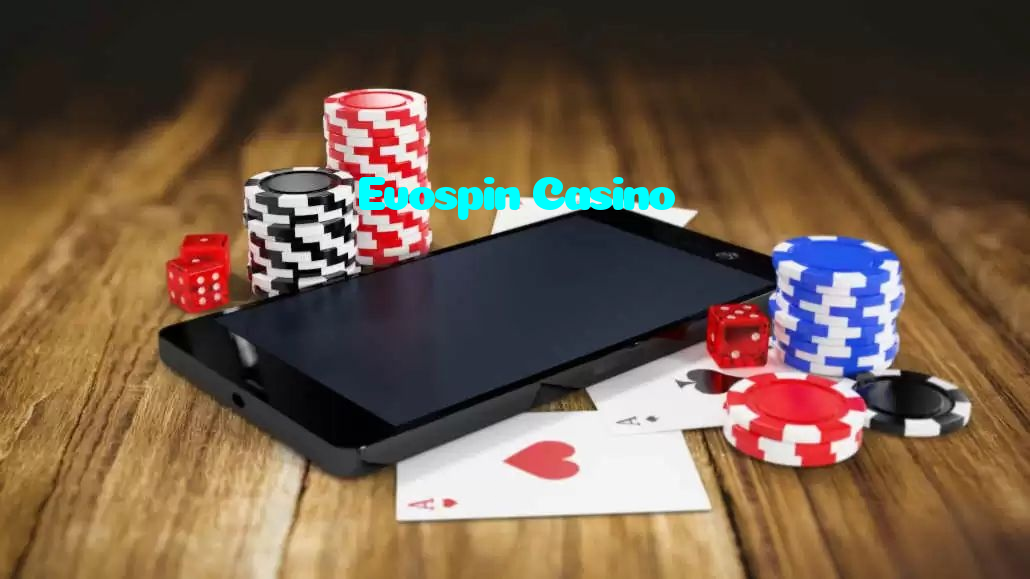 Evospin Casino casino presented on mobile device in Pakistan with slots and live games